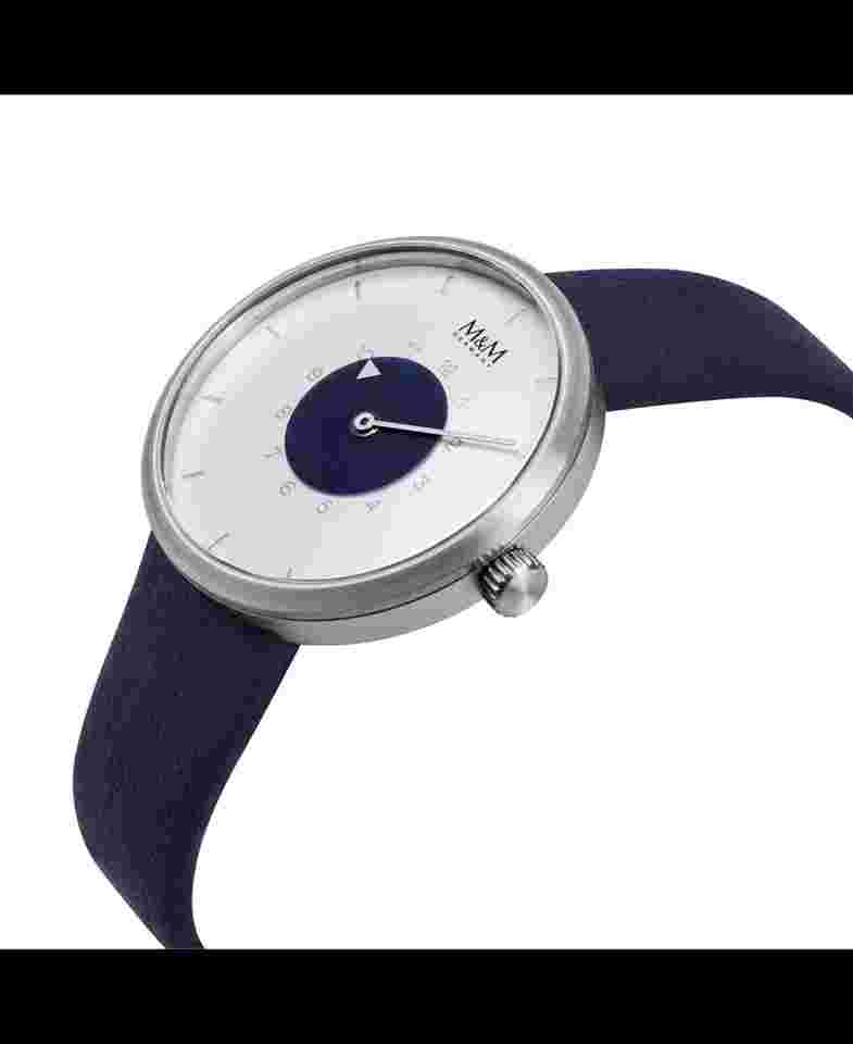 M&M Women Quartz Casual Watch Classic Dress White Dial Waterproof Round Fashion