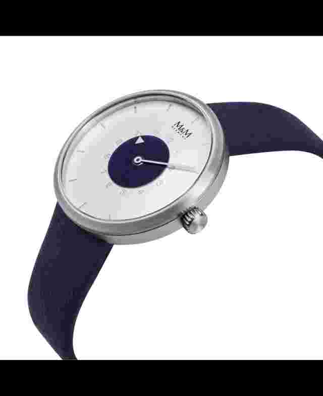 M&M Women Quartz Casual Watch Classic Dress White Dial Waterproof Round Fashion