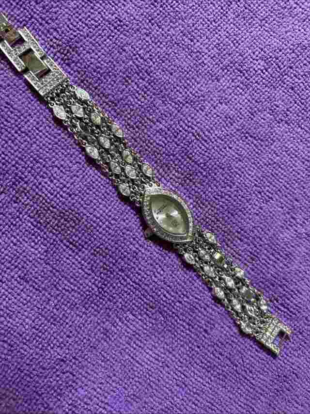 HW53 Victoria Wieck Beverly Hills crystal ladies watch. Small Scratch On Back NB