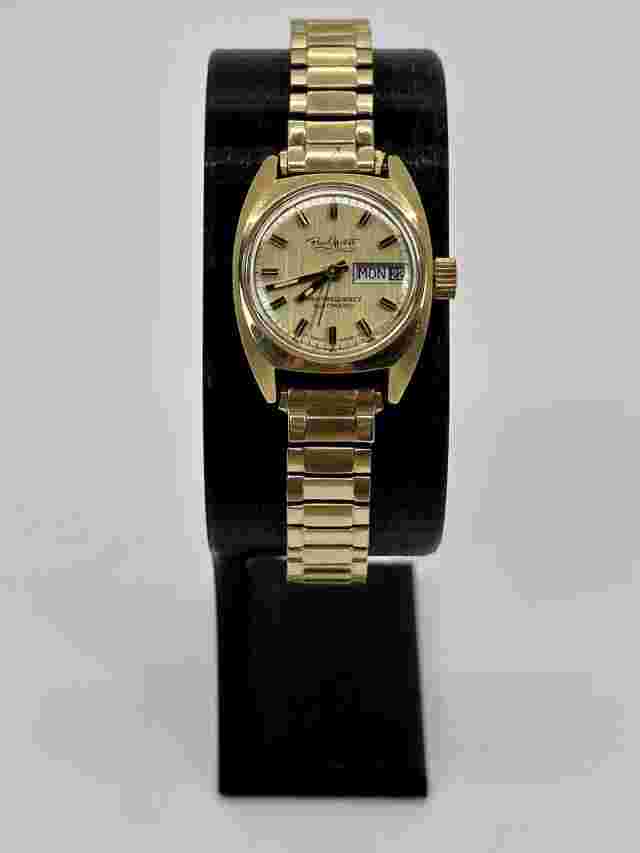 Rare Paul Monet 10k.g.f Mechanical Watch Runs High Frequency Automatic F2