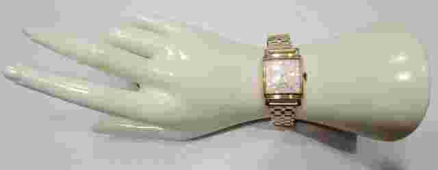 Gruen Veri Thin 14k Solid Case & Band 25mm 43 Grams Swiss Manual Ladies Working