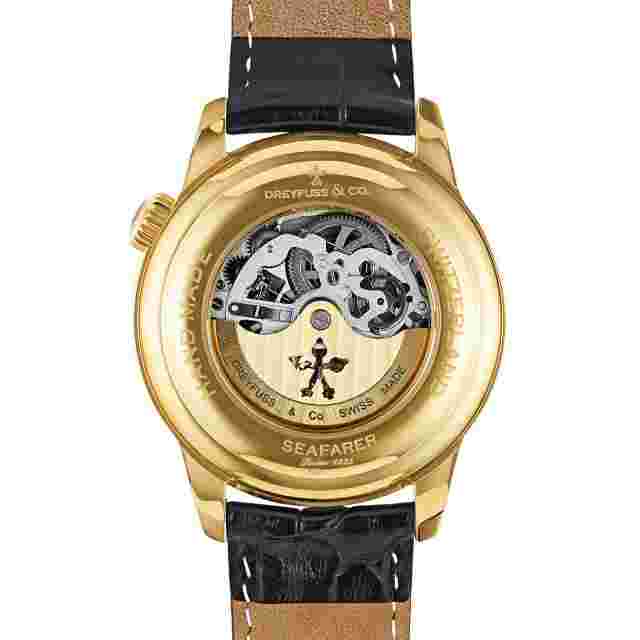 Dreyfuss & Co 1925 Open-Heart Men’s Swiss Made Automatic Watch $1850 NEW