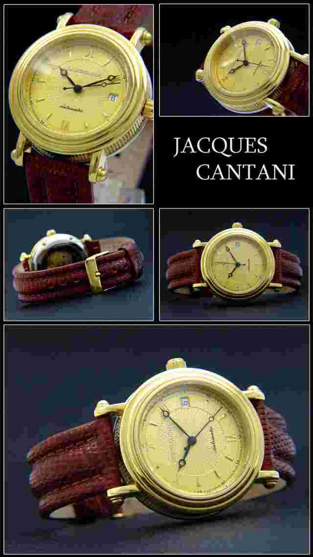 Jacques Cantani Orlando Watch Stainless Steel With Caliber Swiss Made 2824-2