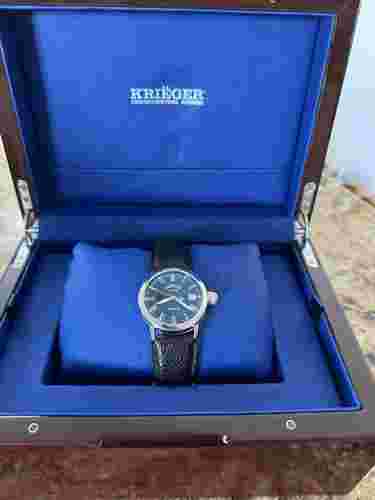Krieger Elite Black Dial Watch model K3003.1A.4