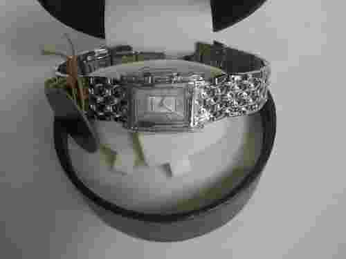 TOMMY BAHAMA SILVER DIAMOND WATCH ORIG. $495  NEW SALE