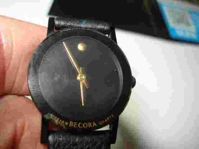 GORGEOUS DESIGN BY BECORA PARIS HIGH END SWISS MADE JEWELED MOVEMENT WATCH
