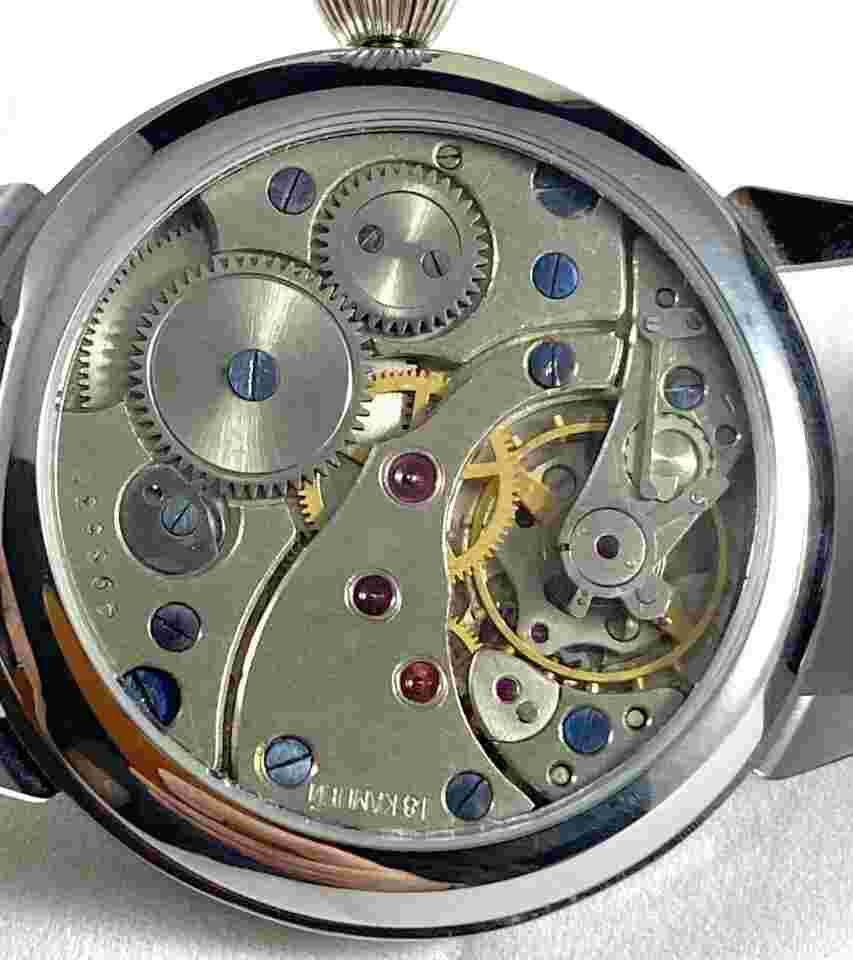 Molnija Watch 3602 Russian USSR Vintage Men Converted Pocket watch  Bordo dial