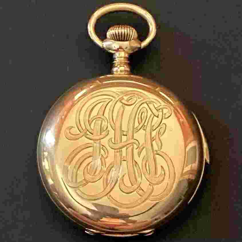 RARE Antique 14K GOLD Waltham 5 MINUTE REPEATER Pocket Watch RUNS GREAT!