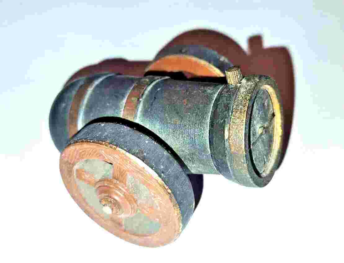 vintage buler cannon watch metal unick collectible 1970