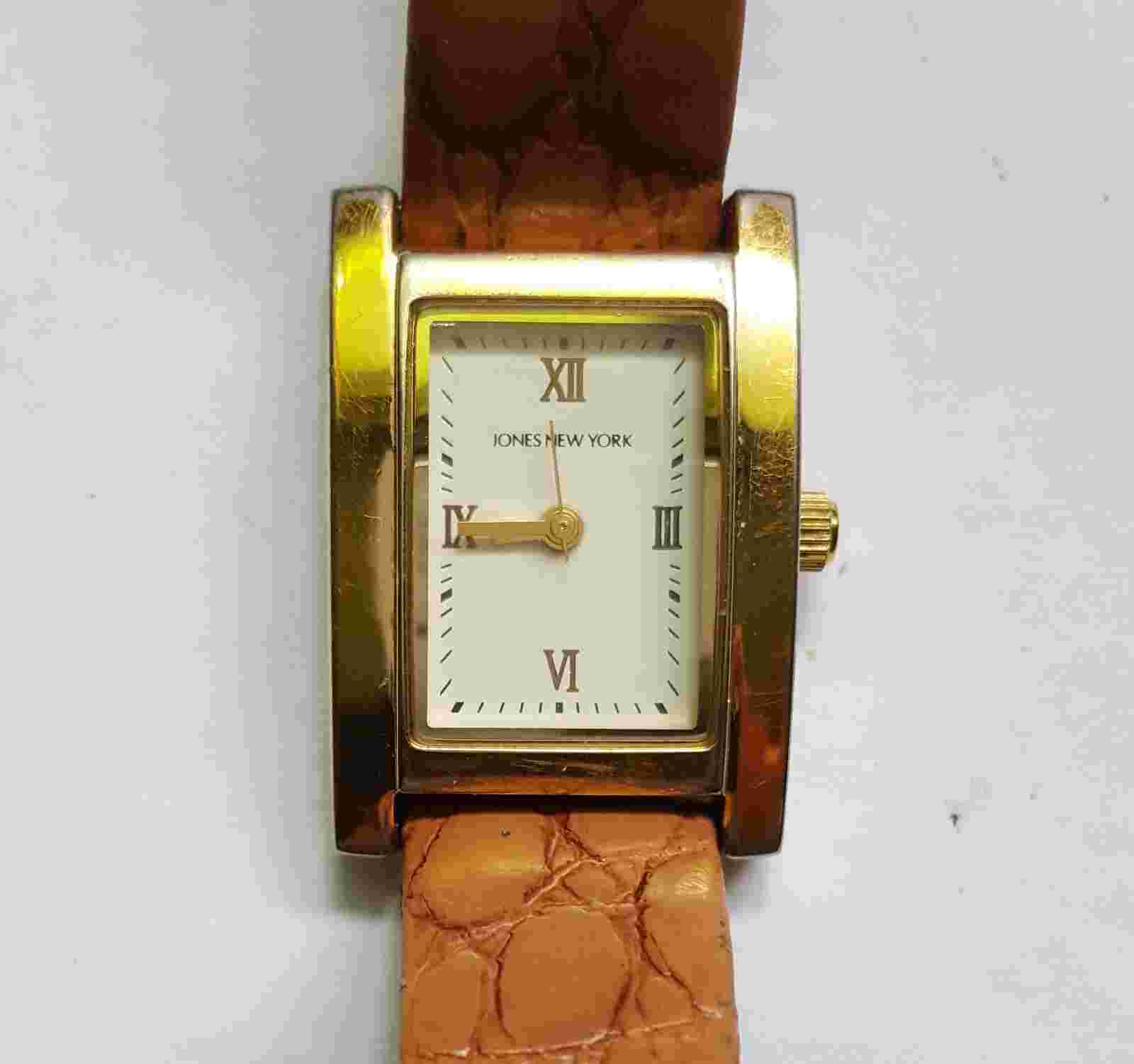 Jones New York woman watch Japan movt JY1008 S Epson Corp Y121E 0J China case