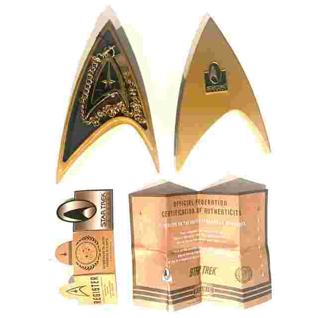 MINT RARE 1996 Fossil STAR TREK Pocket Watch LI1436 Numbered Limited To 1000 Pcs