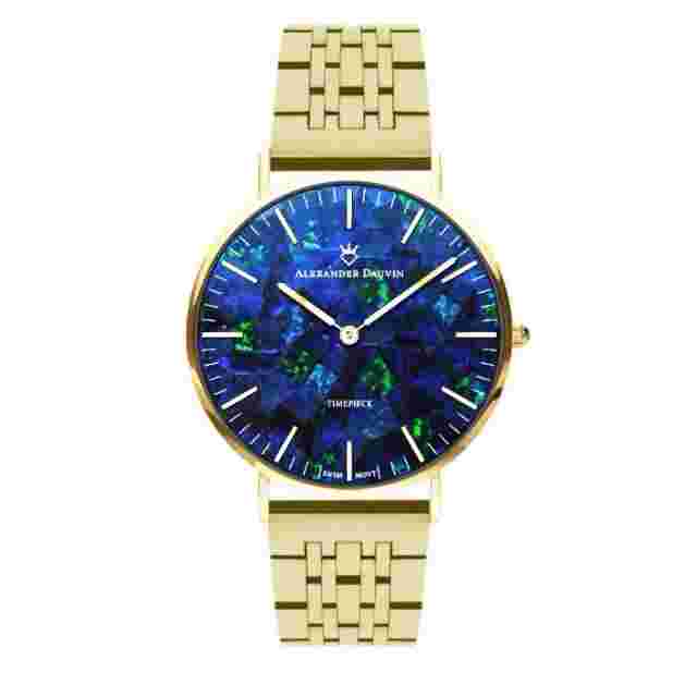 Classic Ridge Blue Opal Watch - 40mm