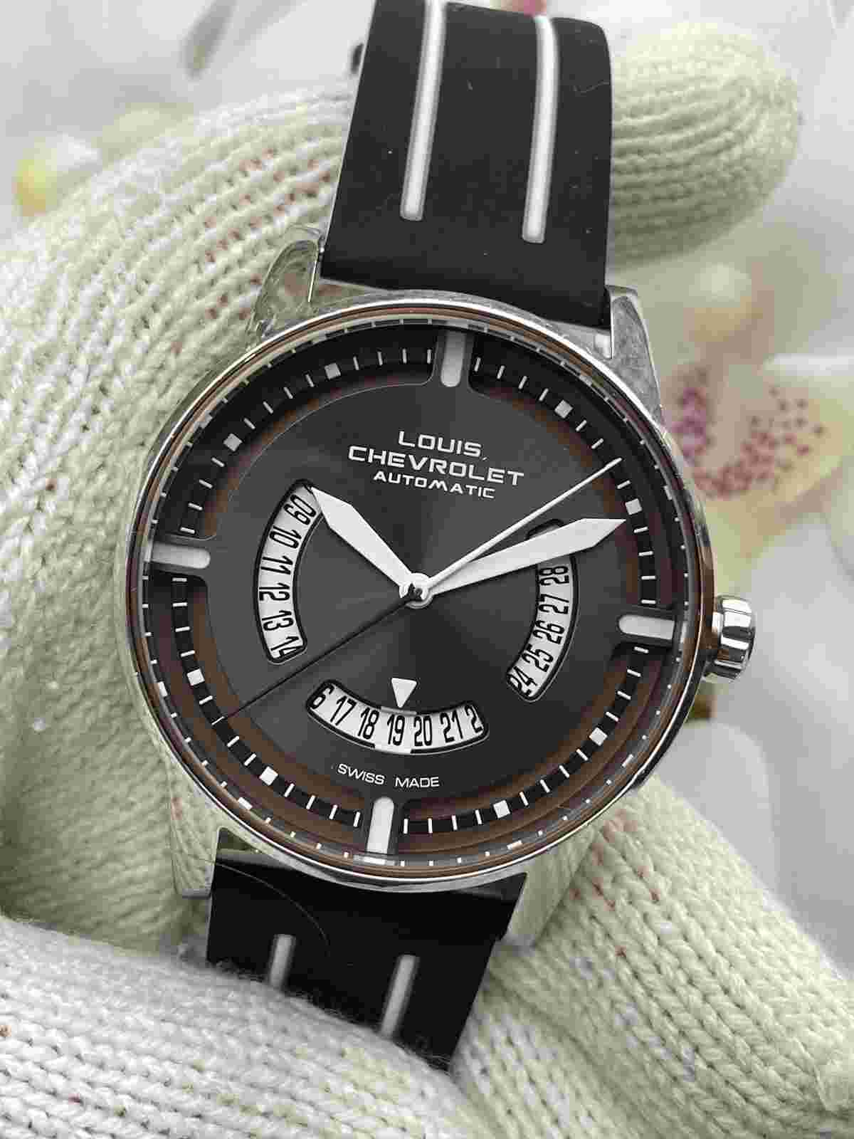 Louis Chevrolet Watch Classic 8 Automatic  Mens 43mm Swiss Made