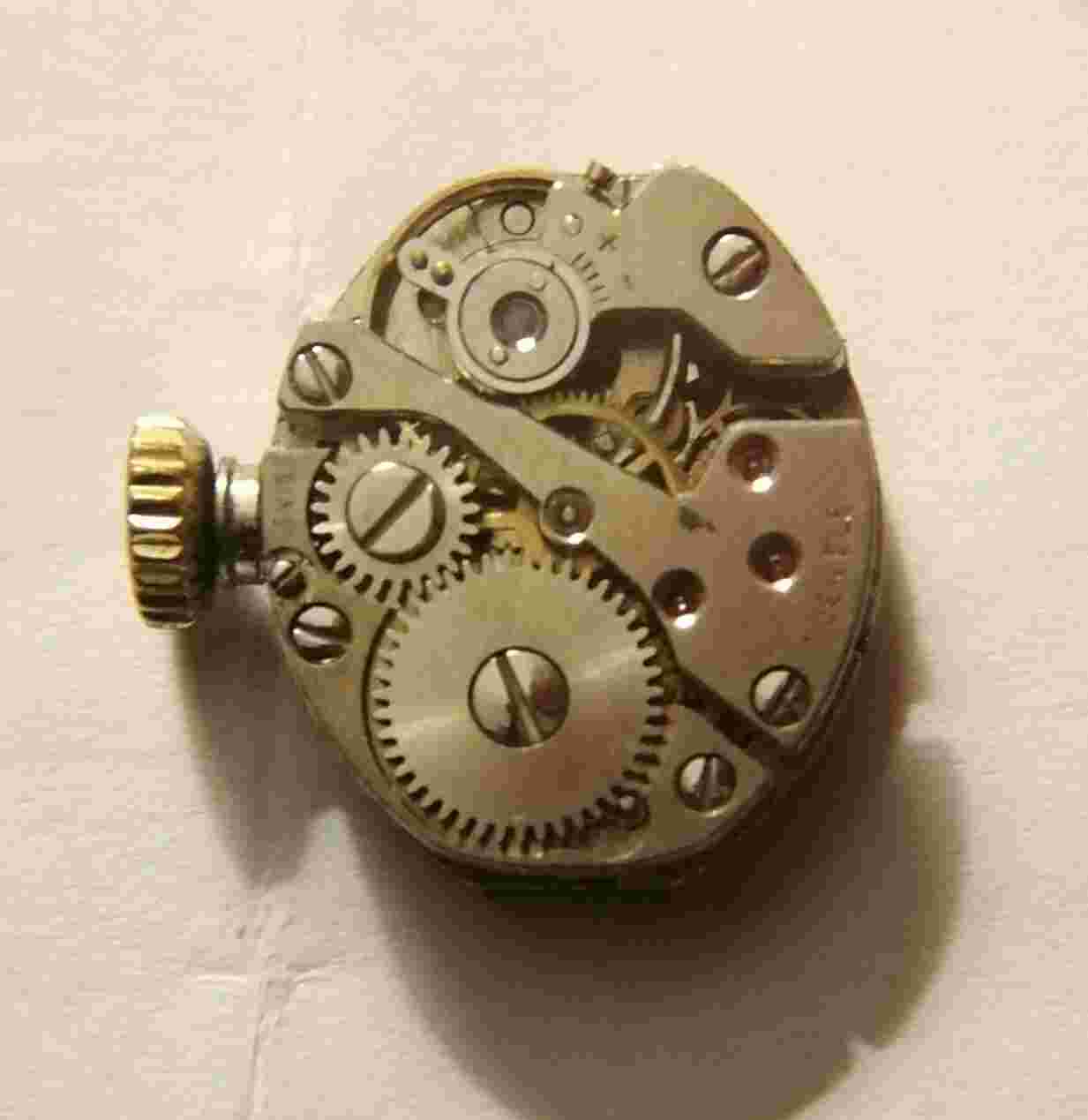 MuDu Watch movement with Face and Hands - Working Order
