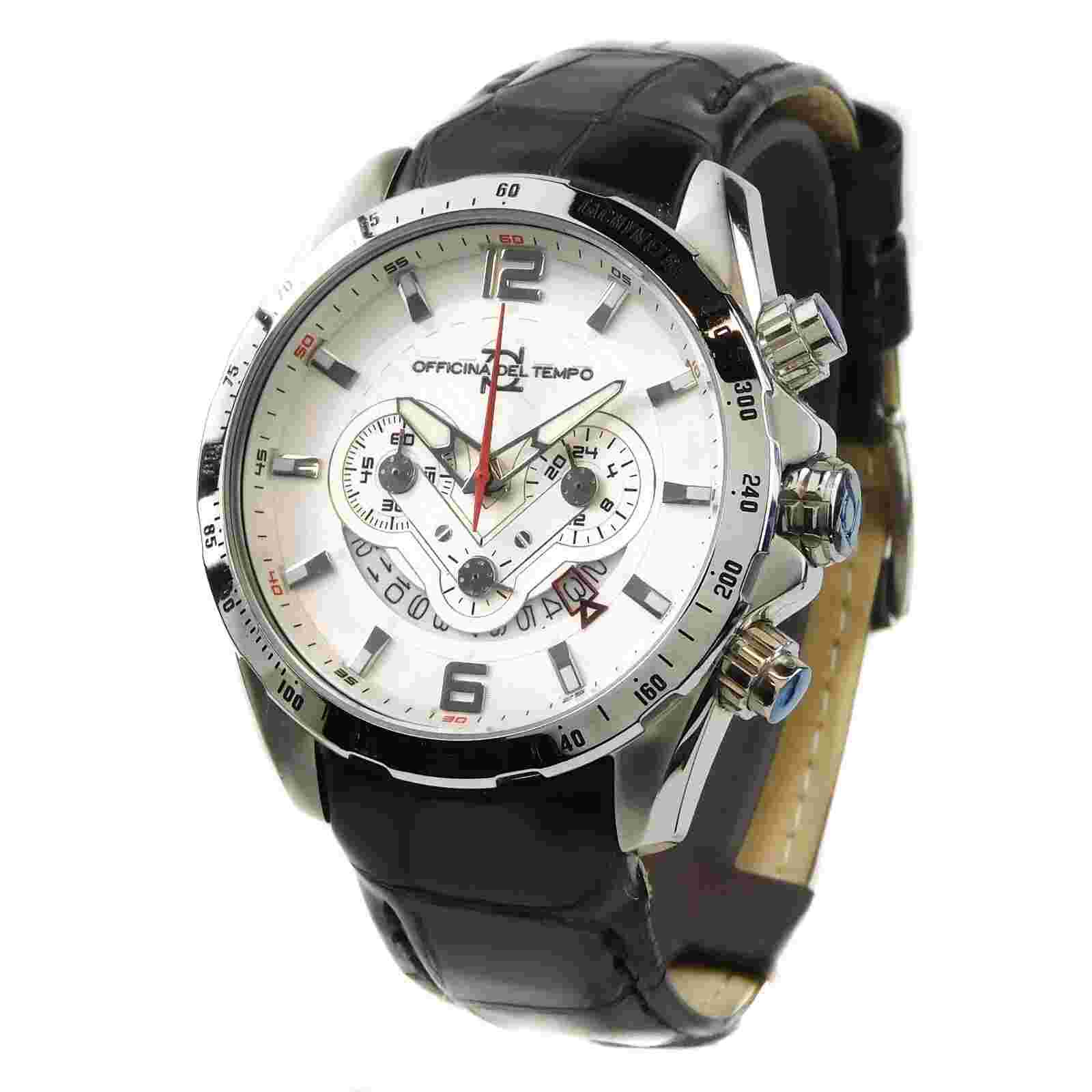 New Officina Del Tempo Competition 43mm Chronograph Watch OT1046/1120N