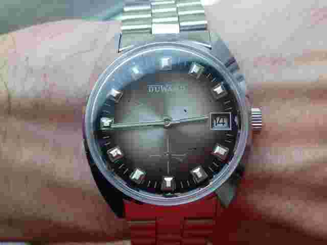 Duward 1064 SUBSECONDS HAND-WINDING Vintage Collection (70'S) NOS Watch Watch