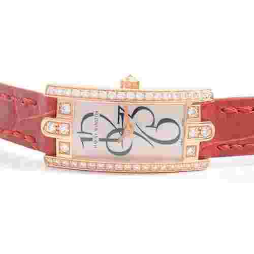 Harry Winston Lady Avenue C Mini 332LQR 750 QZ White Dial Links4