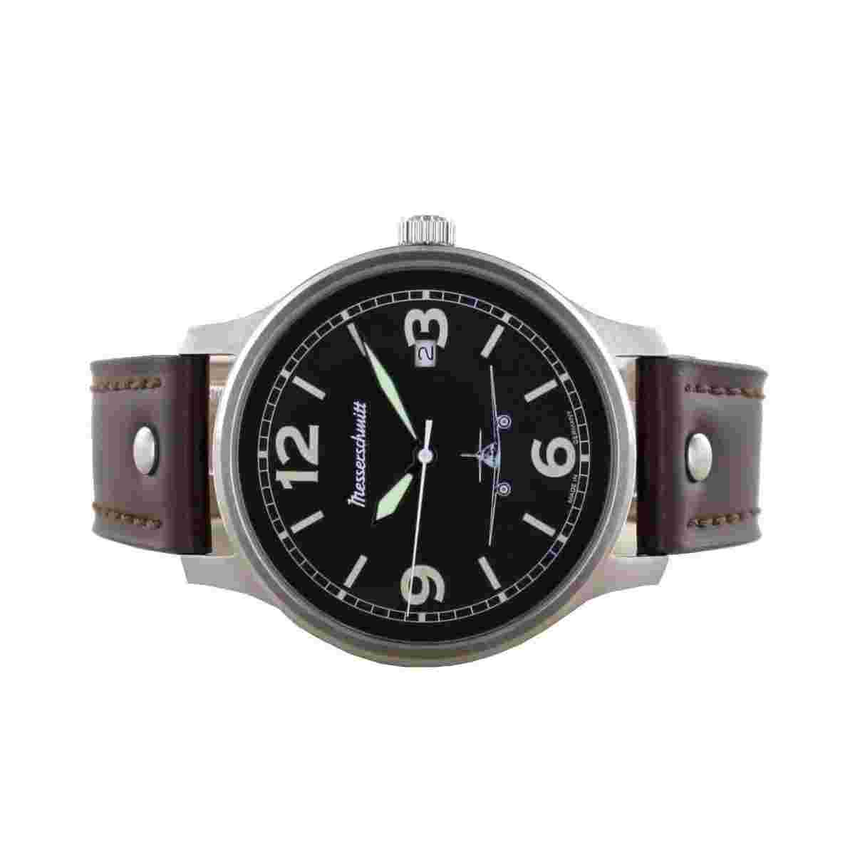 Aristo Men's Messerschmitt Watch Pilot Watch ME42-262 Leather