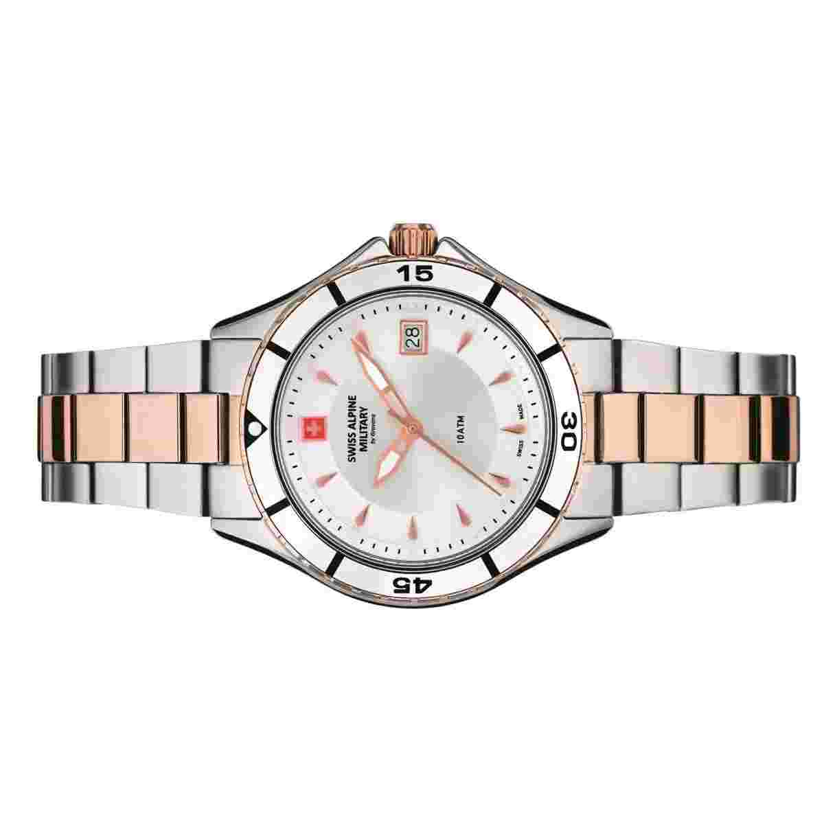 Swiss Alpine Military Women's Watch Analog Quartz 7740.1152SAM Stainless Steel