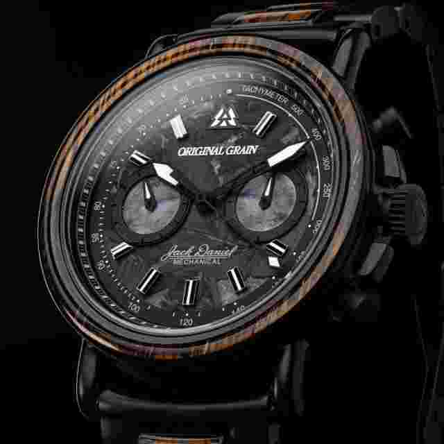Original Grain Mechanical Chrono 44mm  Jack Daniel's Collab Watch Collection