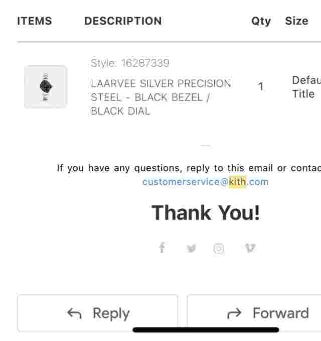 Laarvee Silver Precision Steel pea001-sblk (IN HAND) {LAST ONE}