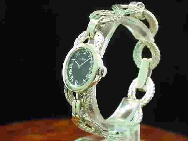 Dugena 800 Silver Hand Wound Women's Watch/Caliber Bifora 52-2