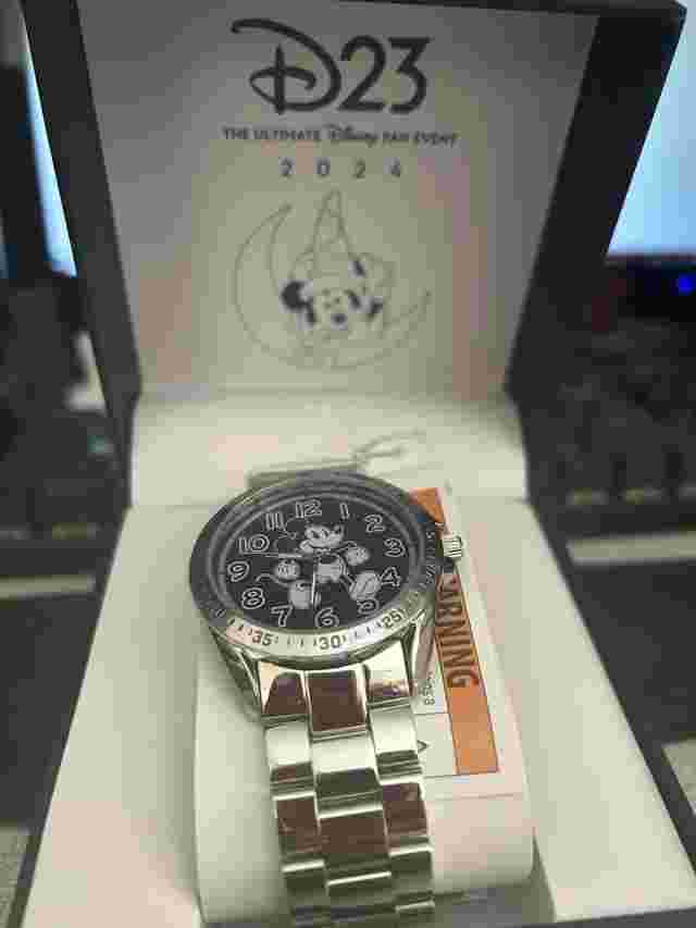 Disney D23 2024 Exclusive Box Lunch Mickey Mouse Wristwatch