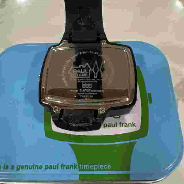 Paul Frank Julius the Monkey Vampire Unisex Wrist Watch (Black Rubber )