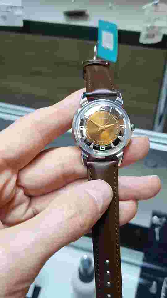 Serviced Vintage KIROVSKIE CRAB I MChZ Kirova 16 Jewels USSR Made Watch