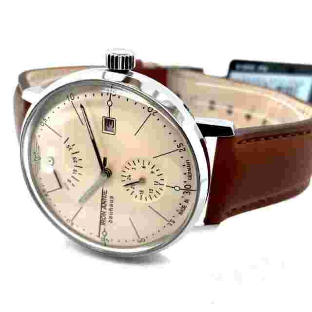 Iron Annie Bauhaus Automatic Watch Beige 41 Mm Day 5060-5