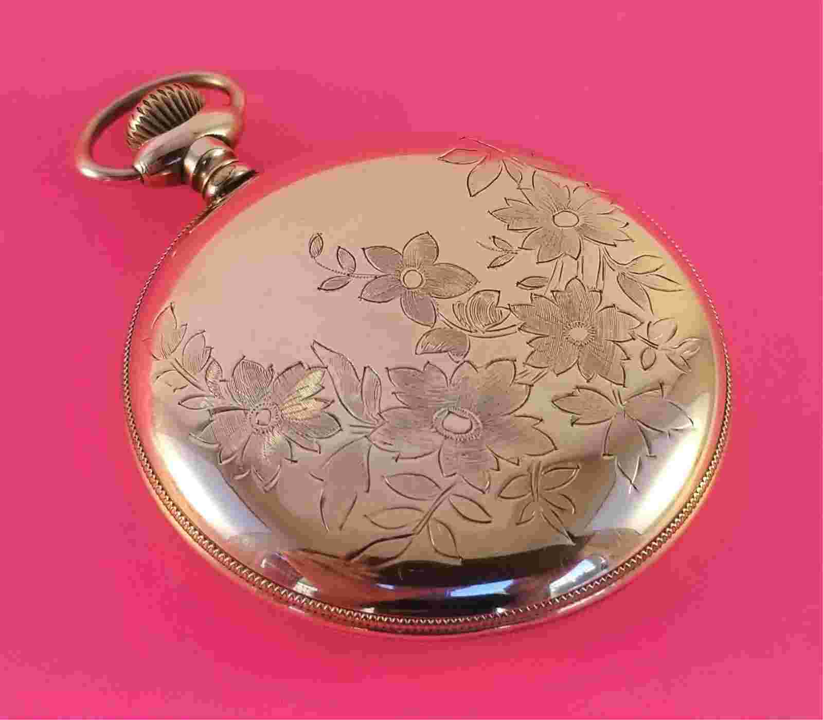 Vintage B.&H.B.Kent Toronto Pocket Watch 17 Jewels 16 Size S/N 3035038
