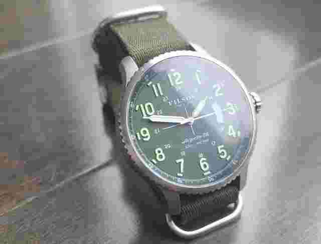 Filson Mackinaw Shinola Argonite 715 Watch