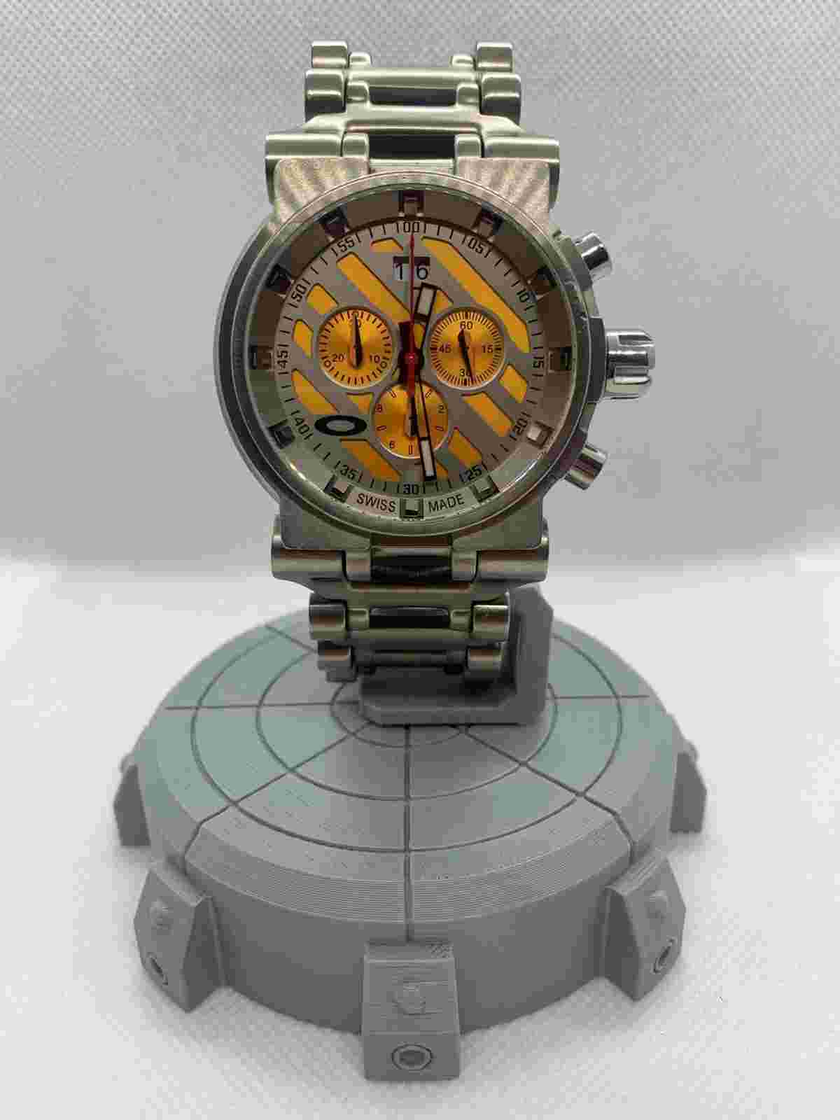 Oakley Hollow Point Orange Men's Watch - 10-047