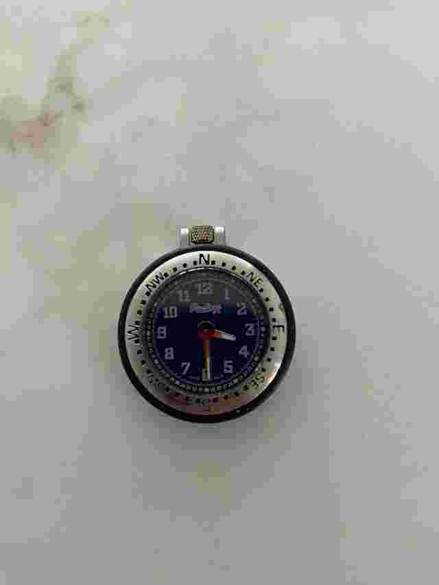 Vintage Rawlings Coaches Pocket Sports Watch Case Works Great Take A Look