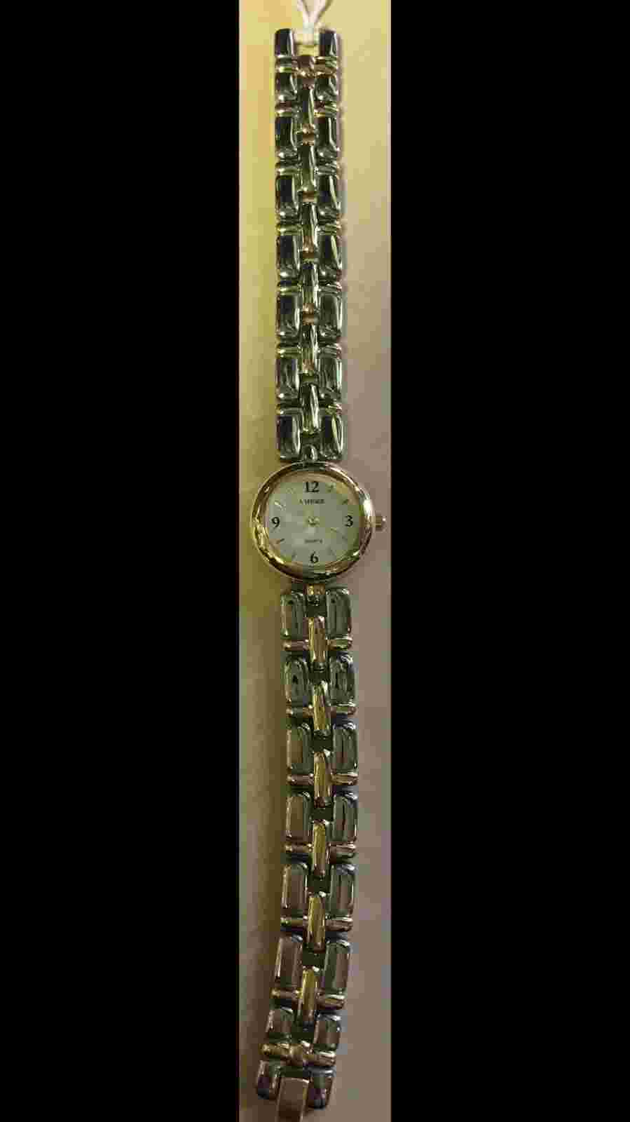 Carriage Womens Watch / Golg-silver Tone/ “NEW”