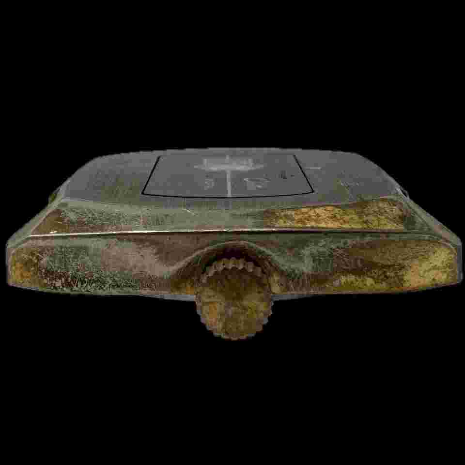 Vintage Chateau Jump Hour / Direct Read Men's Mechanical Wristwatch Swiss