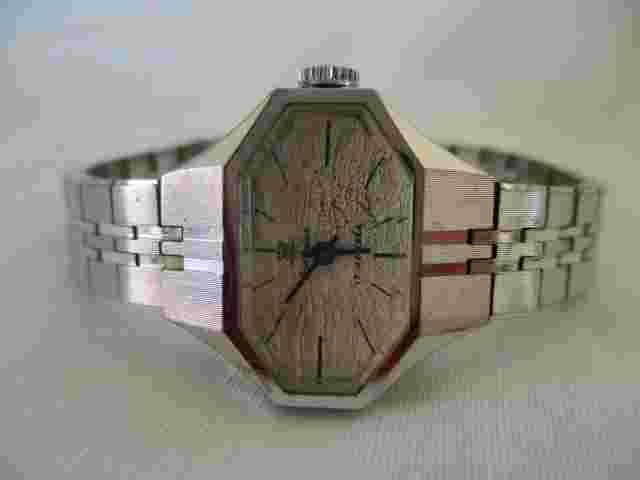 Wind Up Jean Cardot Analog Wristwatch with 17 Jewels
