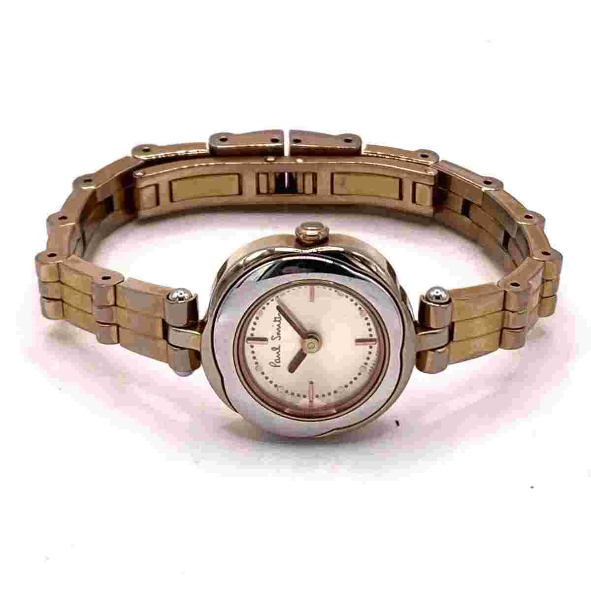 Auth PaulSmith - 5920-S056781 020019 Gold Women's Wrist Watch