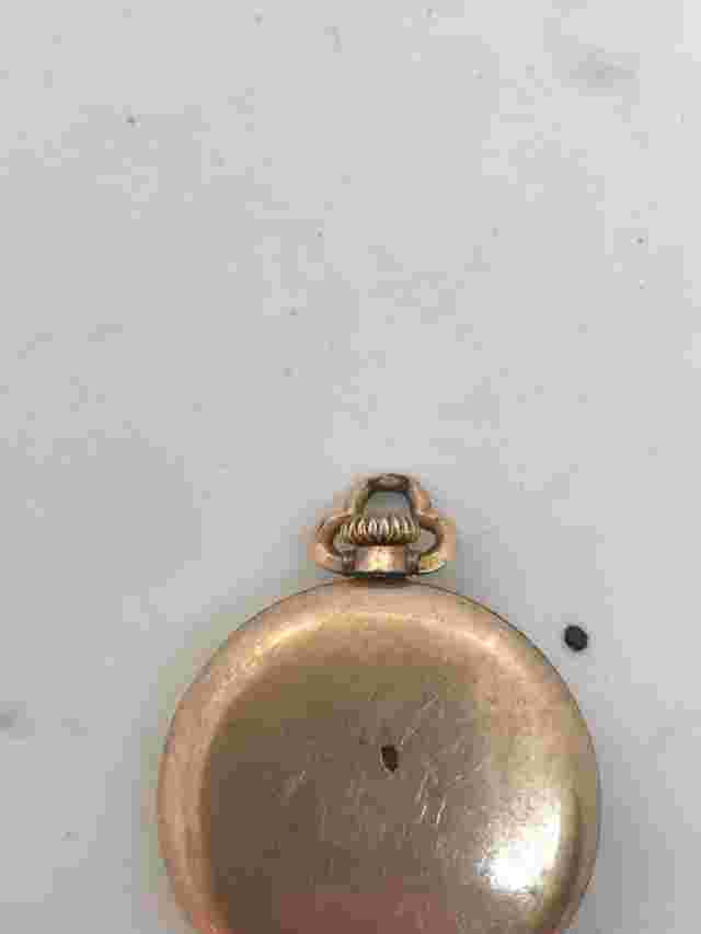 Vintage Gold Pocket Watch Wadsworth Rambler 10 Years Case 10 Jewels!!