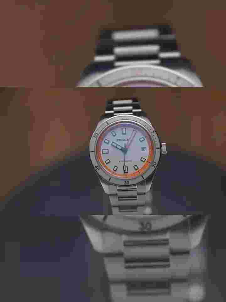 PROXIMA Men Automatic Watch Diver 20ATM Mechanical PT5000 Luminous Enamel Dial