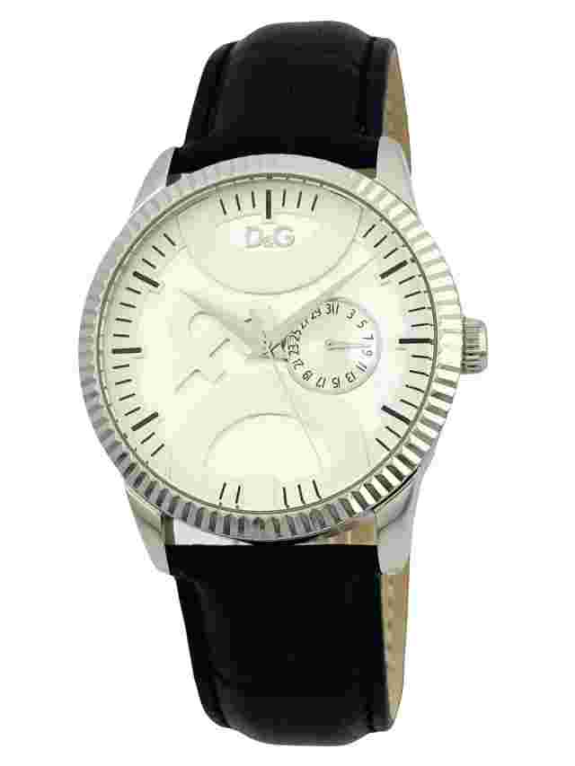 Dolce & Gabbana Twin Tip DW0695 Men's Classic sleek silver White dial Watch