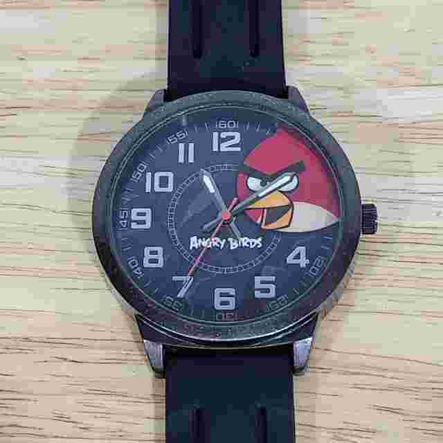 angry birds battery powered wrist watch 2009-2012-rovio entertainment o1