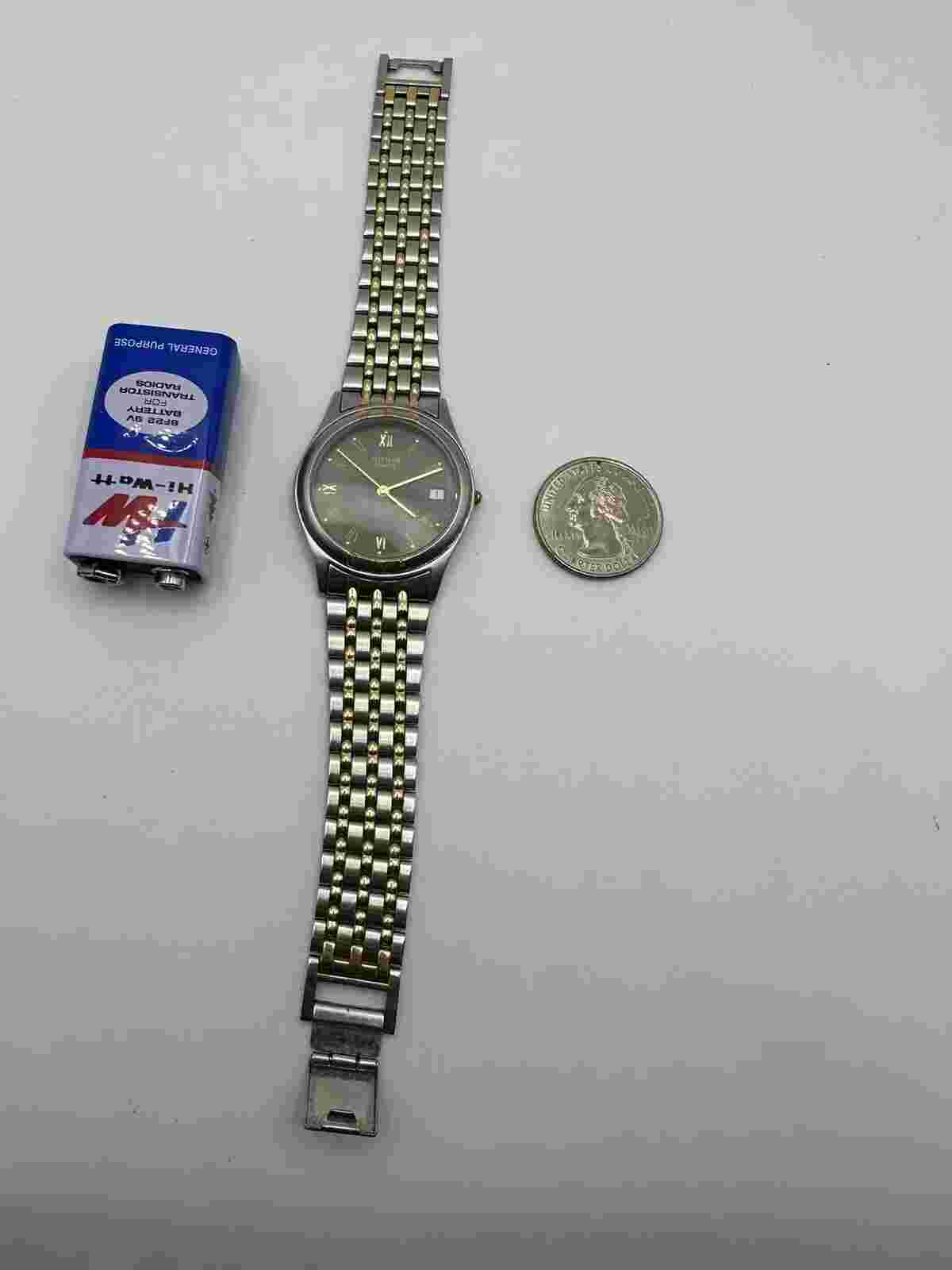 Birks eta 955112 Running Project Watch Swiss 36mm Men Missing Back Silver Dress