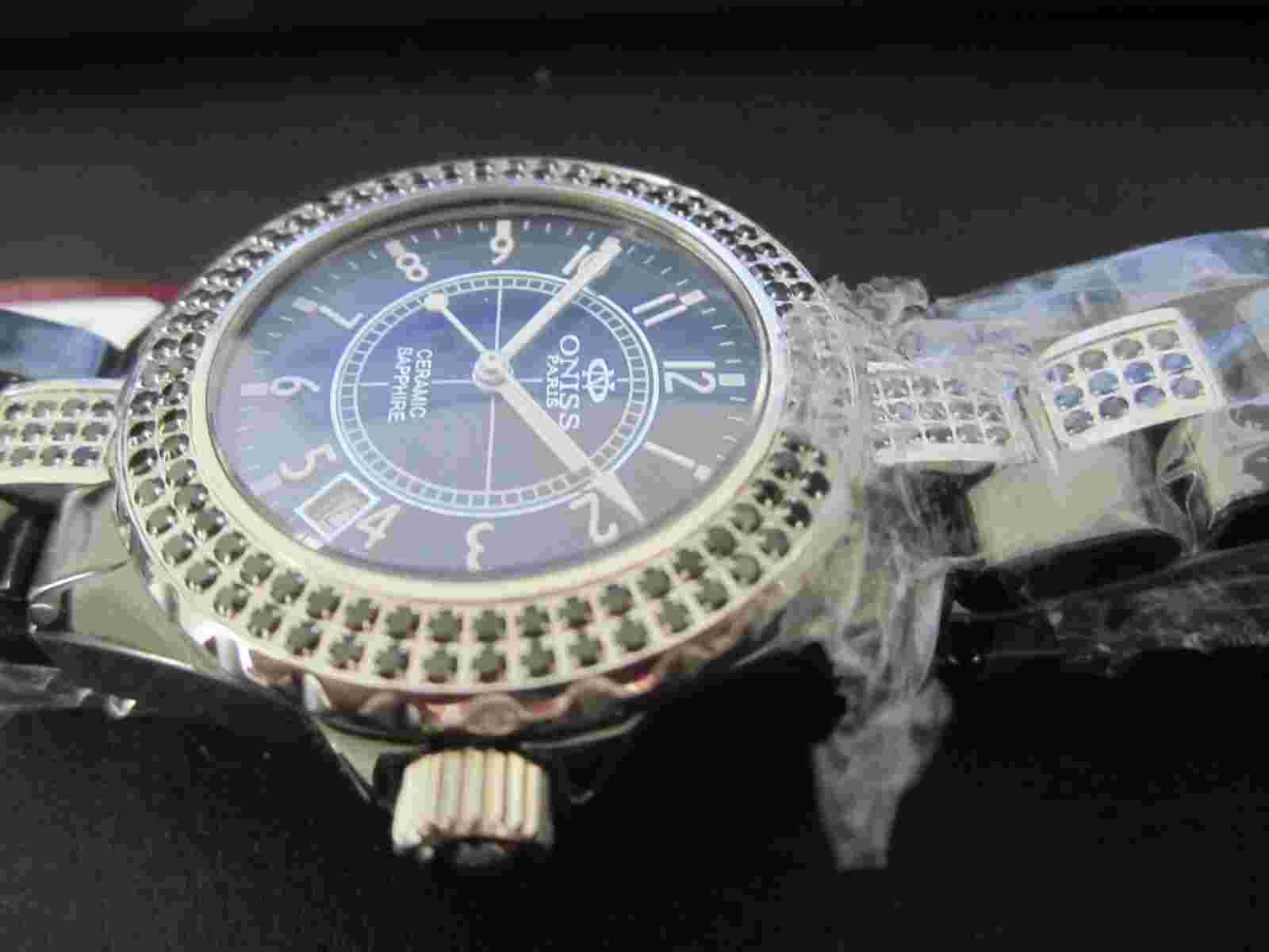 Oniss Paris Ceramic Sapphire ON8891-L Watch