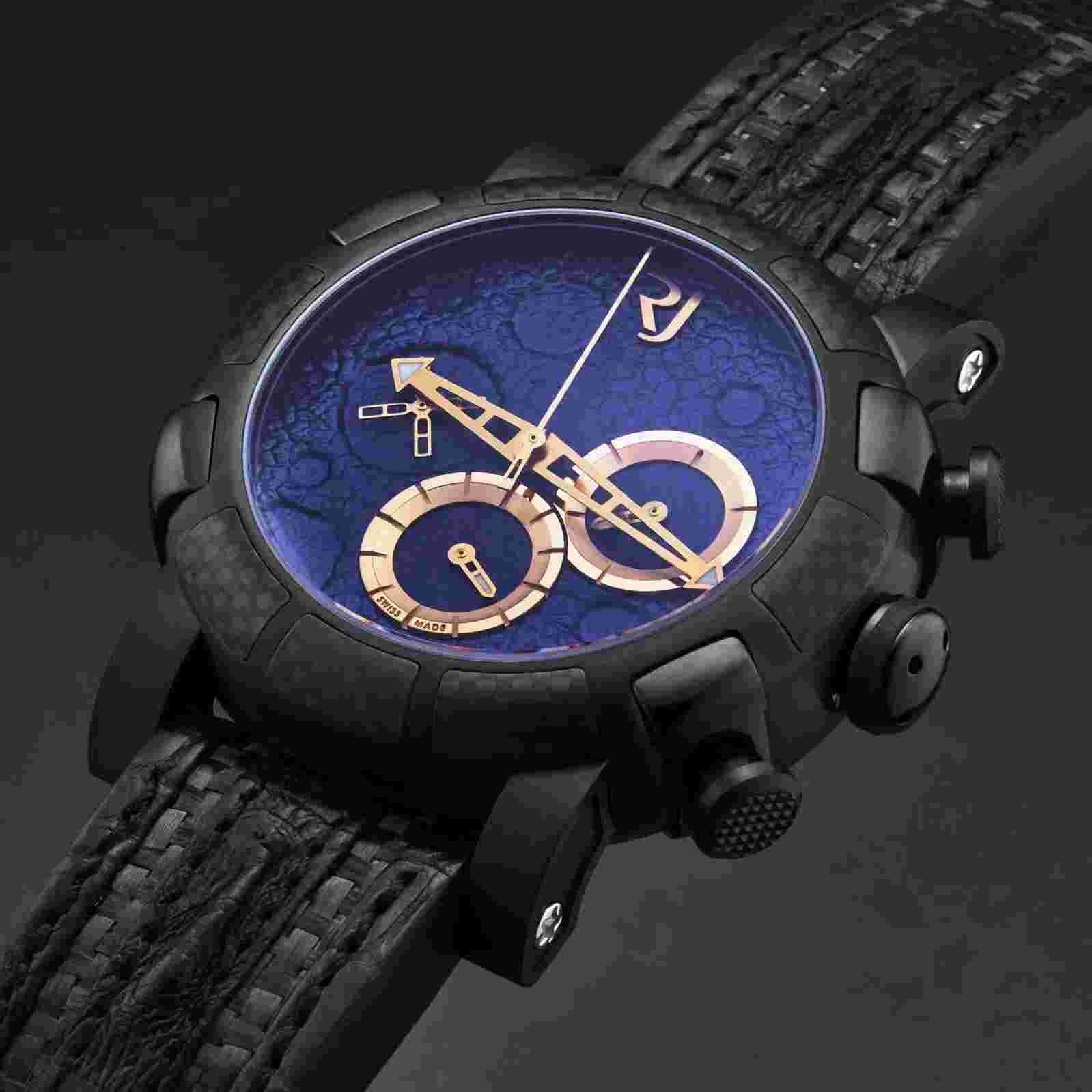 Romain Jerome Men's 'Moon Dust-DNA' Chronograph Automatic Watch RJMDCH.503.20