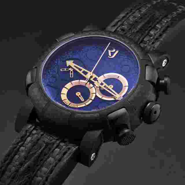 Romain Jerome Men's 'Moon Dust-DNA' Chronograph Automatic Watch RJMDCH.503.20
