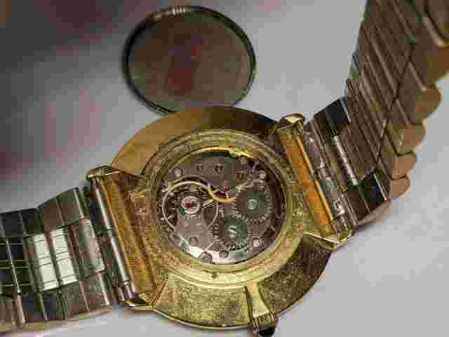 Givenchy Antique Hand-Wound Men's Watch Vintage 18cm h