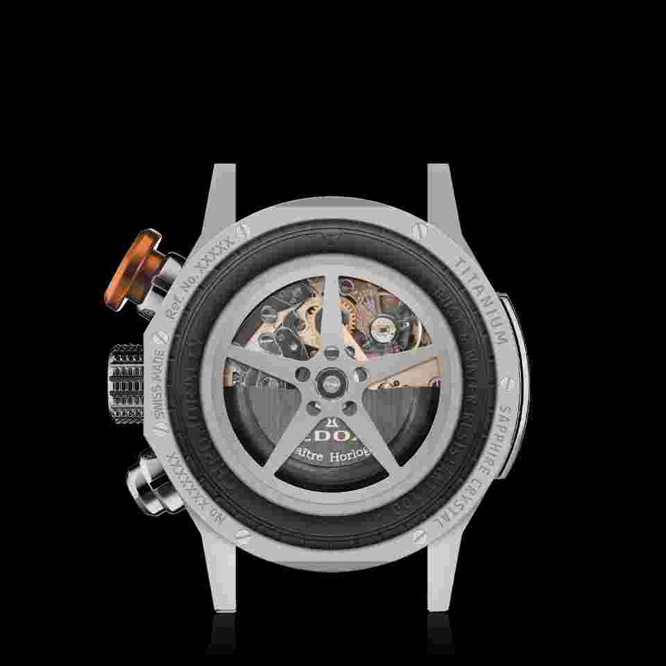 Edox 01129-TGNOCO-GNO Chronorally Automatic Mens Watch 45mm 10ATM