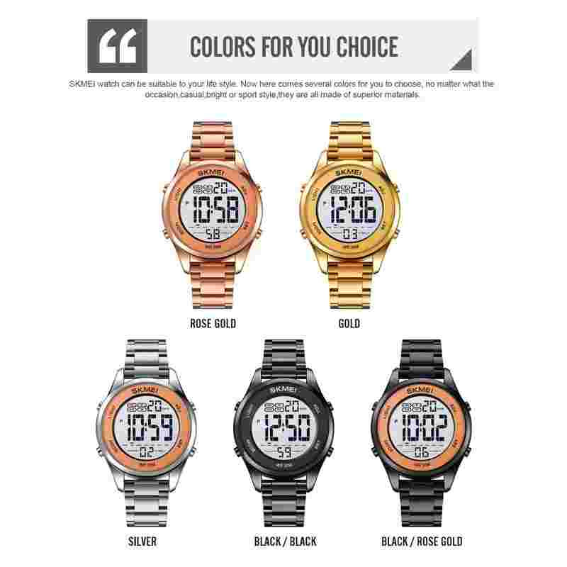 Mens Outdoor Sports Watches 30M Water Resistant Round EL Digital Wristwatch HW9