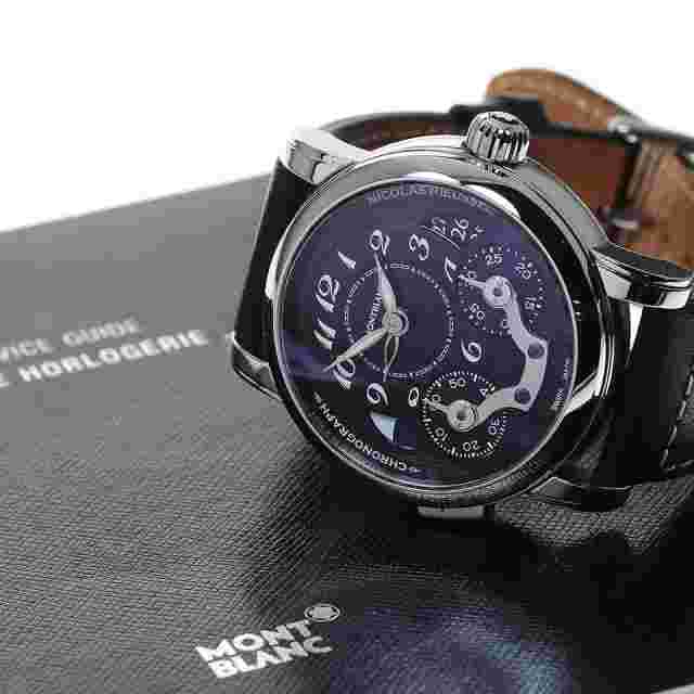 mont blanc Star Nicolas Ryusec Monopusher Automatic watch men TO191584